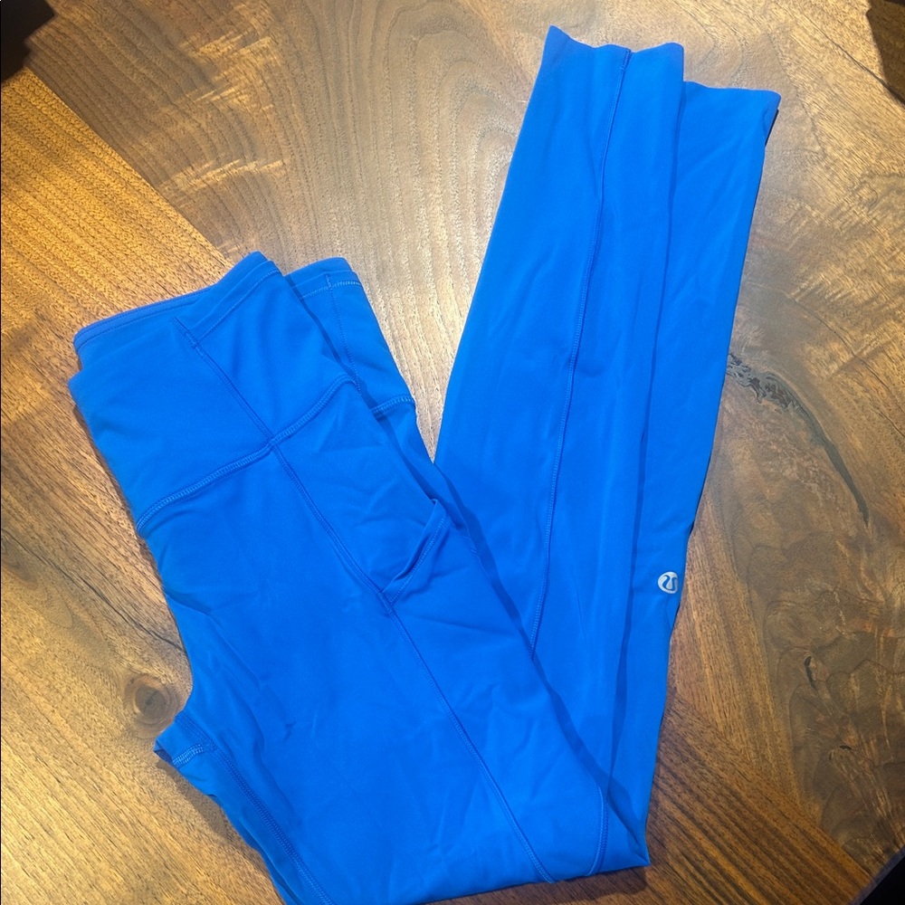 lululemon athletica Blue Leggings